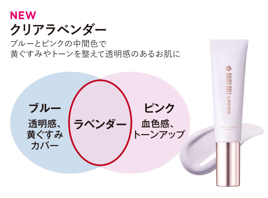 new! 3/3先行発売・4/4一般発売 デイジードール モイスチャー スキンフィット プライマー